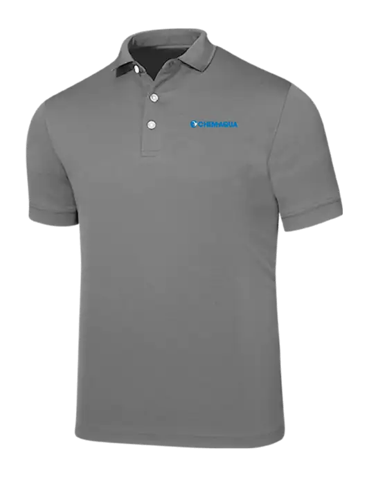 Callaway Ottoman Medium Grey Polo w/Chem-Aqua Logo