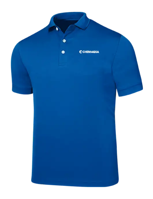 Callaway Ottoman Royal Blue Polo w/Chem-Aqua Logo