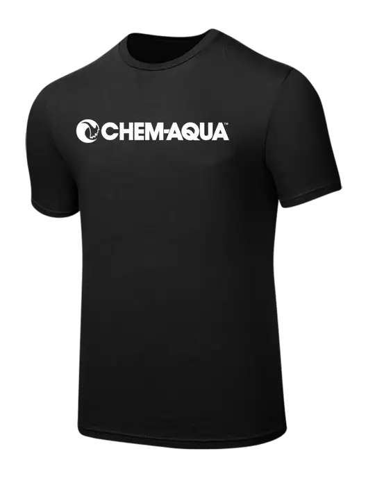 Seriously Soft Black T-Shirt w/Chem-Aqua Logo