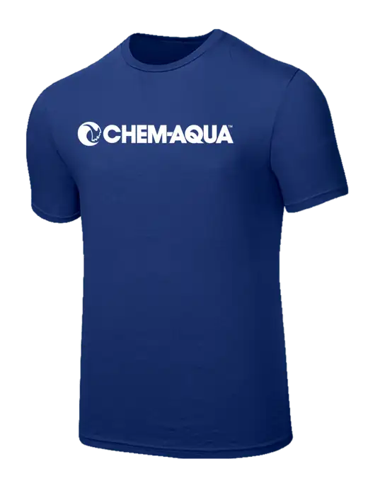 Seriously Soft Dark Royal T-Shirt w/Chem-Aqua Logo