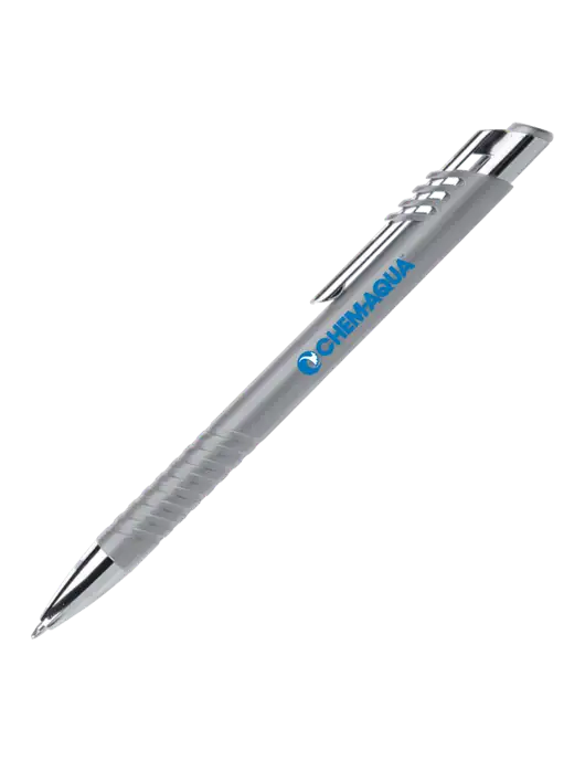 Schirhart Grey Pen - Black Ink w/Chem-Aqua Logo