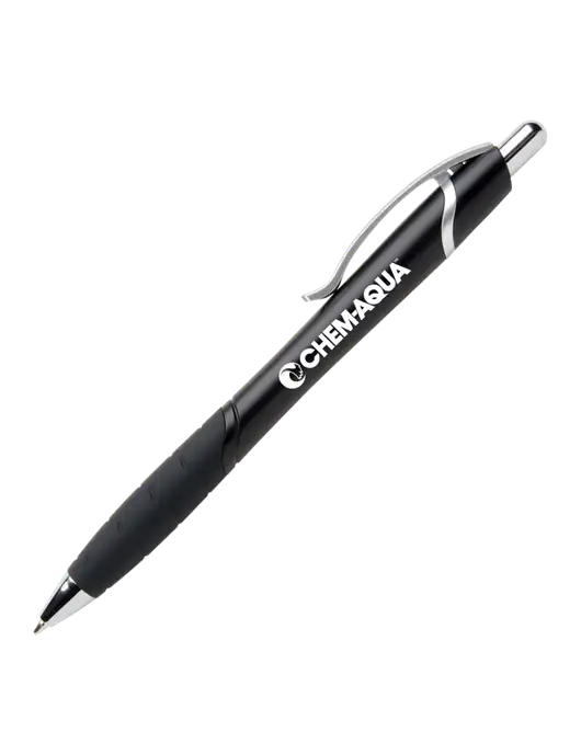 Summerhill Black Pen - Black Ink w/Chem-Aqua Logo