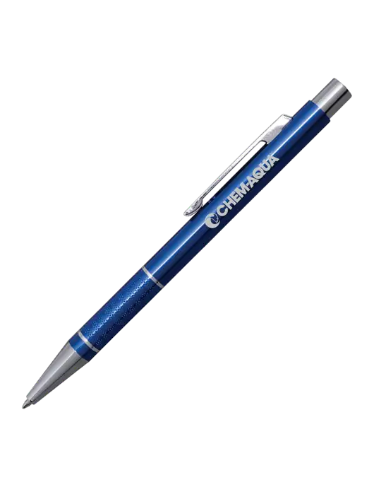 St George Blue Pen - Blue Ink w/Chem-Aqua Logo