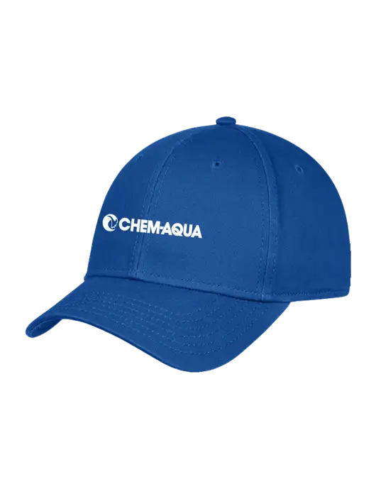 Royal Structured Cap Hook & Loop w/Chem-Aqua Logo
