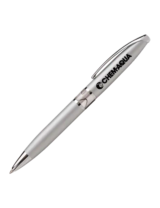 Illusion Silver Pen - Black Ink w/Chem-Aqua Logo