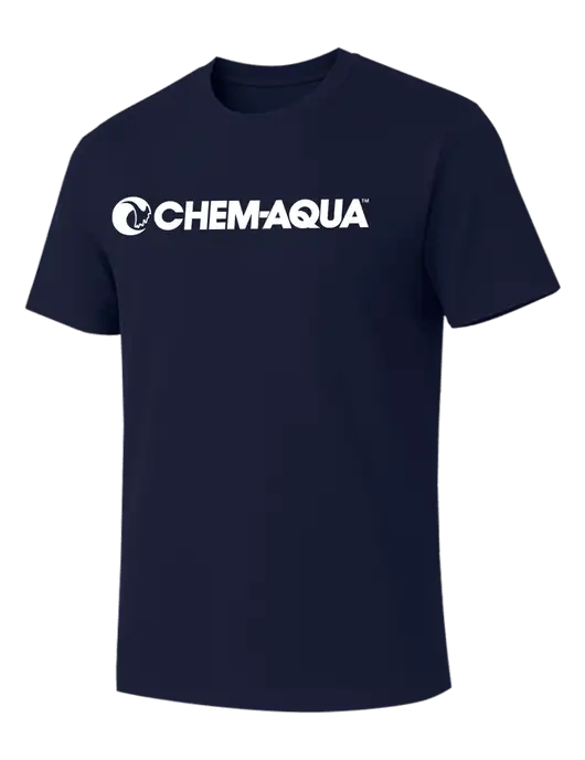 Allmade Dark Navy Organic Cotton Tee w/Chem-Aqua Logo