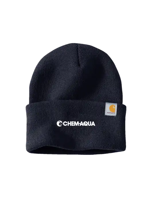 Carhartt Navy Watch Cap 2.0 w/Chem-Aqua Logo