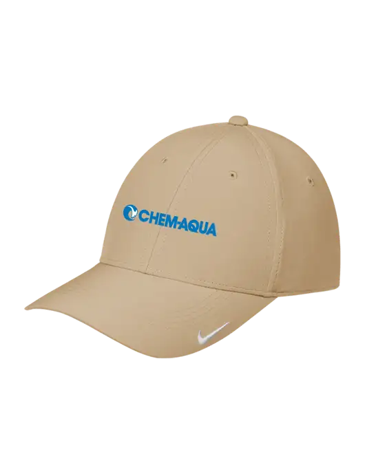Nike Tan Dri-FIT Legacy Cap w/Chem-Aqua Logo