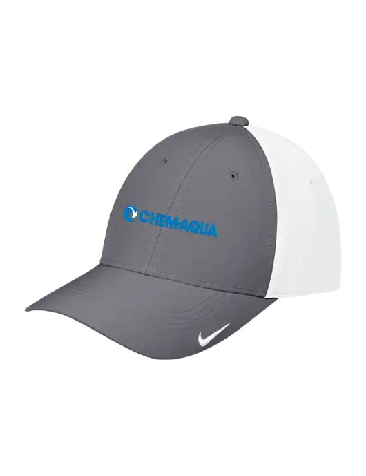 Nike Dark Grey/White Dri-FIT Legacy Cap w/Chem-Aqua Logo