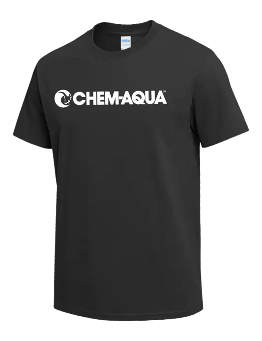 Charcoal Heavyweight 6.1 oz T-Shirt w/Chem-Aqua Logo