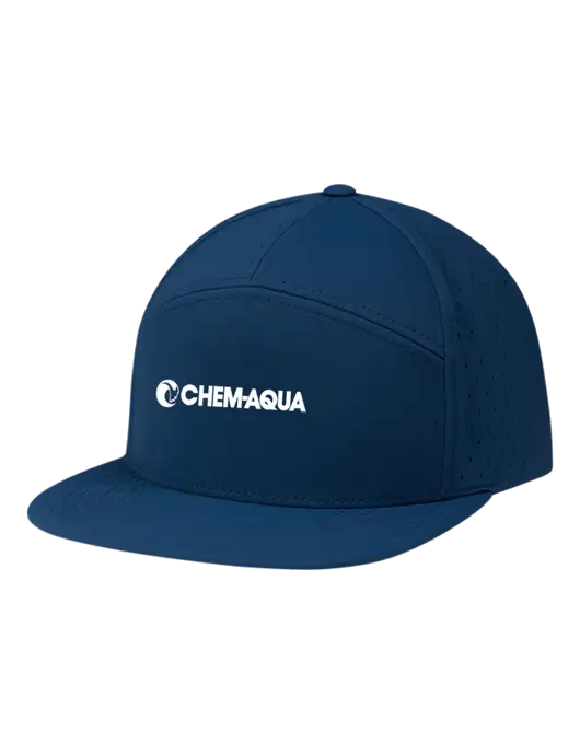 Richardson Light Navy Cannon Cap w/Chem-Aqua Logo